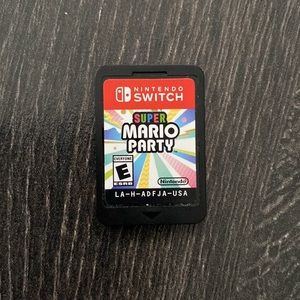 Super Mario Party Nintendo Switch Game Card